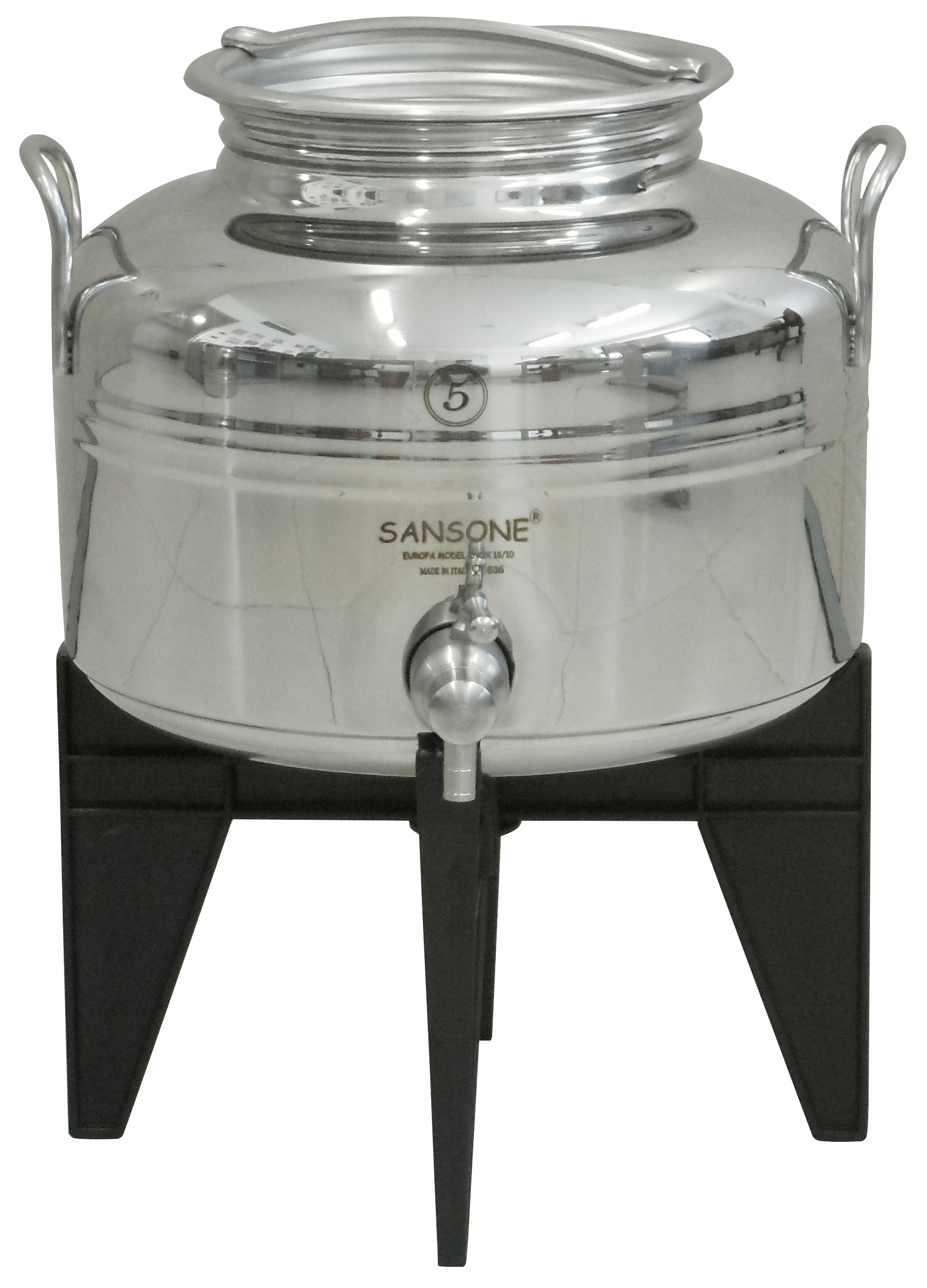 Sansone BIDONE PER OLIO IL GIOIELLO  lt. 5
