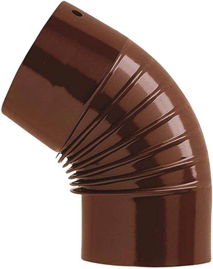 Save GOMITO 45  ° PER STUFA A LEGNA PORCELLANATO CLASSIC Col. Marrone  EE ? cm. 12 12.00 pz