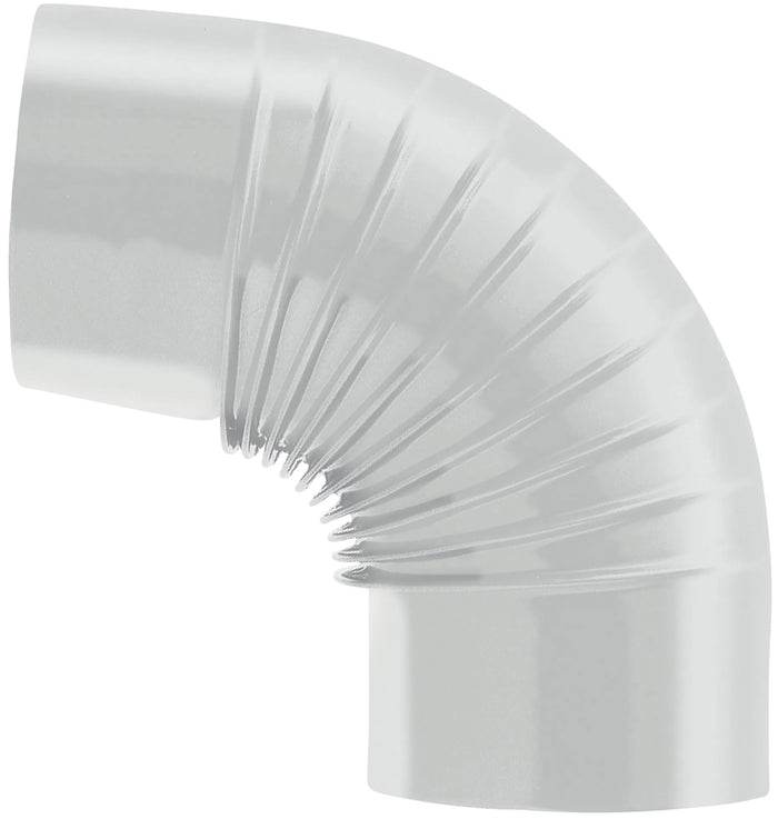 Save GOMITO 90  ° PER STUFA A LEGNA PORCELLANATO CLASSIC Col. Bianco  EE ? cm. 12 12.00 pz
