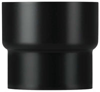 Save RIDUZIONE STUFA A LEGNA PORCELLANATO PLUS LIGHT Col. Nero opaco Ø cm. 13x12 2.00 pz