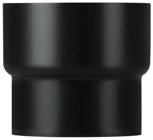 Save RIDUZIONE STUFA A LEGNA PORCELLANATO PLUS LIGHT Col. Nero opaco Ø cm. 13x12 2.00 pz