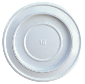 Save ROSONE DA PARETE PER STUFA A LEGNA PORCELLANATO CLASSIC Col. Bianco Ø cm. 12