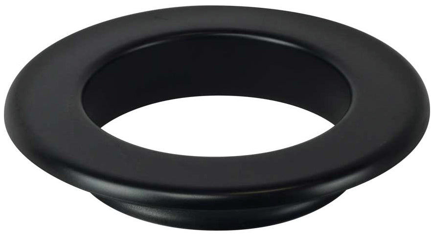 Save ROSONE DA PARETE PER STUFA A LEGNA PORCELLANATO PLUS LIGHT Col. Nero opaco Ø cm. 13