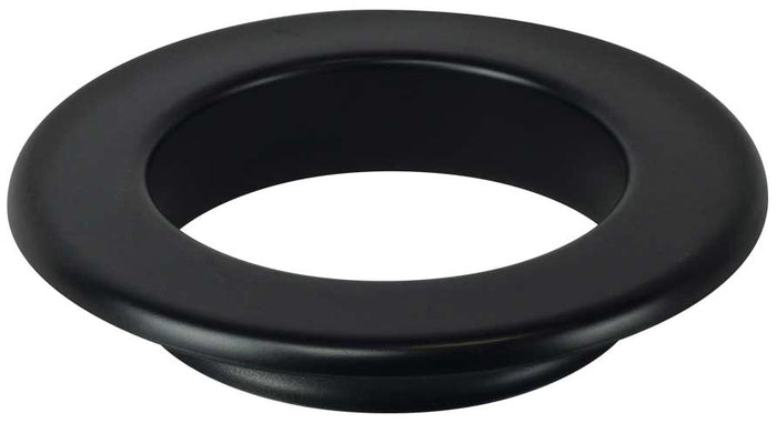 Save ROSONE DA PARETE PER STUFA A LEGNA PORCELLANATO PLUS LIGHT Col. Nero opaco Ø cm. 15