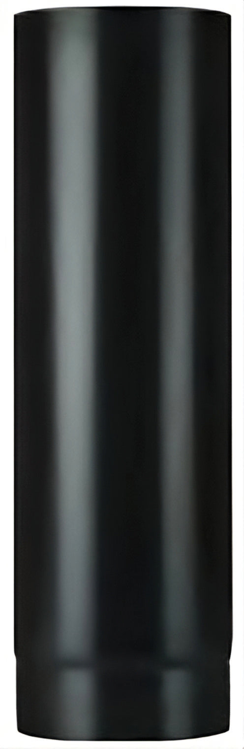 Save TUBO PER STUFA A LEGNA PORCELLANATO PLUS LIGHT Col. Nero opaco Ø cm. 15x 50