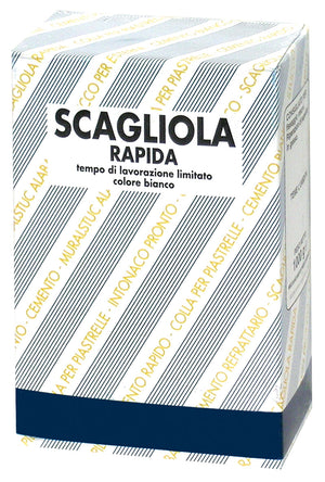 SCAGLIOLA RAPIDA IN POLVERE  kg. 1 12.00 pz