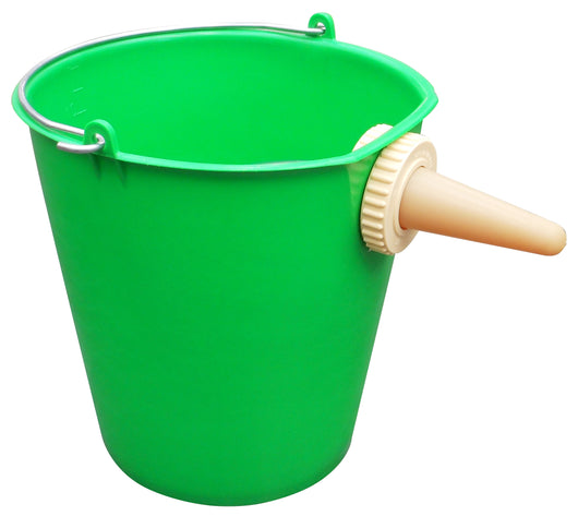 SECCHIO POPPATOIO PER VITELLI  lt. 12