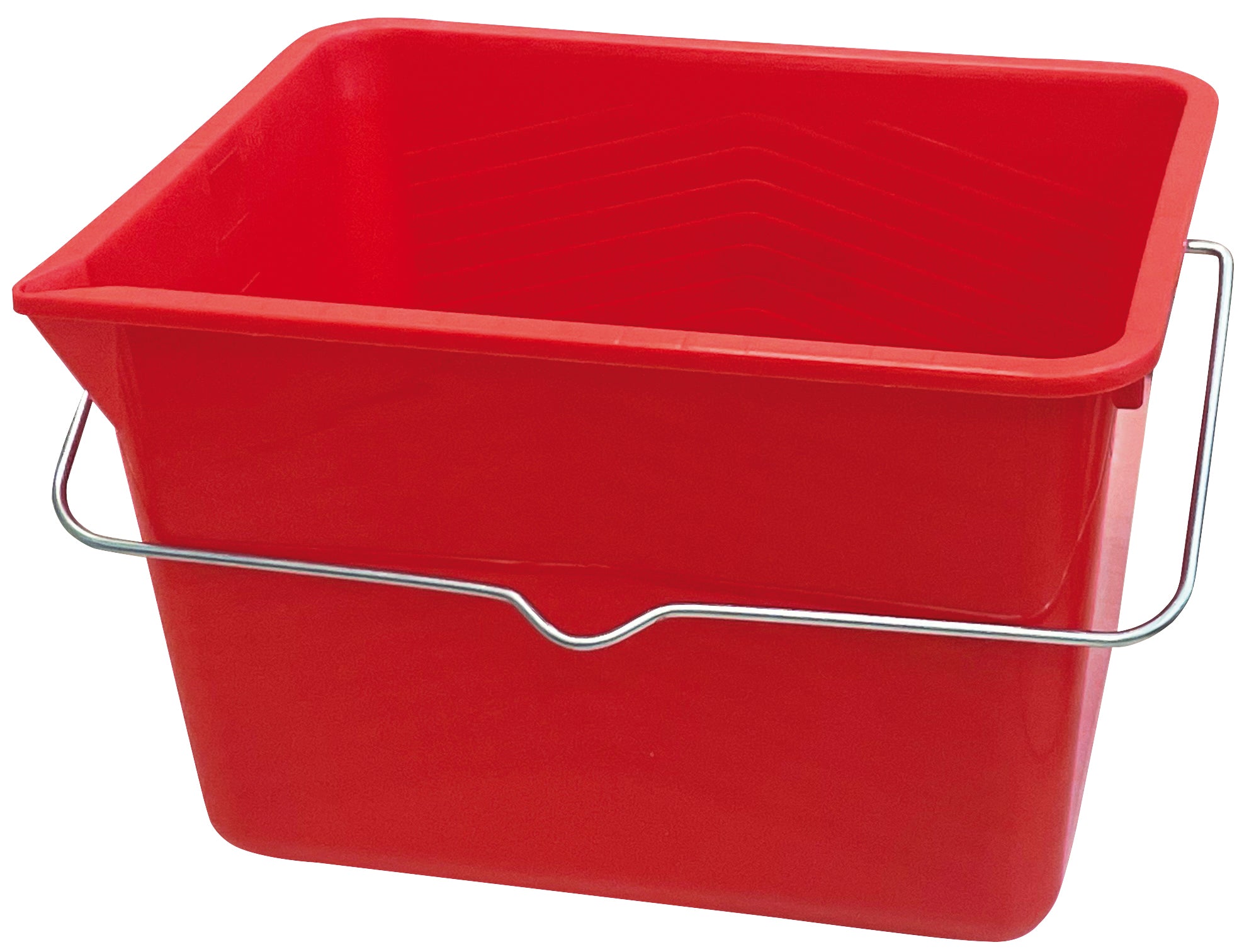 SECCHIO RETTANGOLARE PER IDROPITTURE  lt. 8