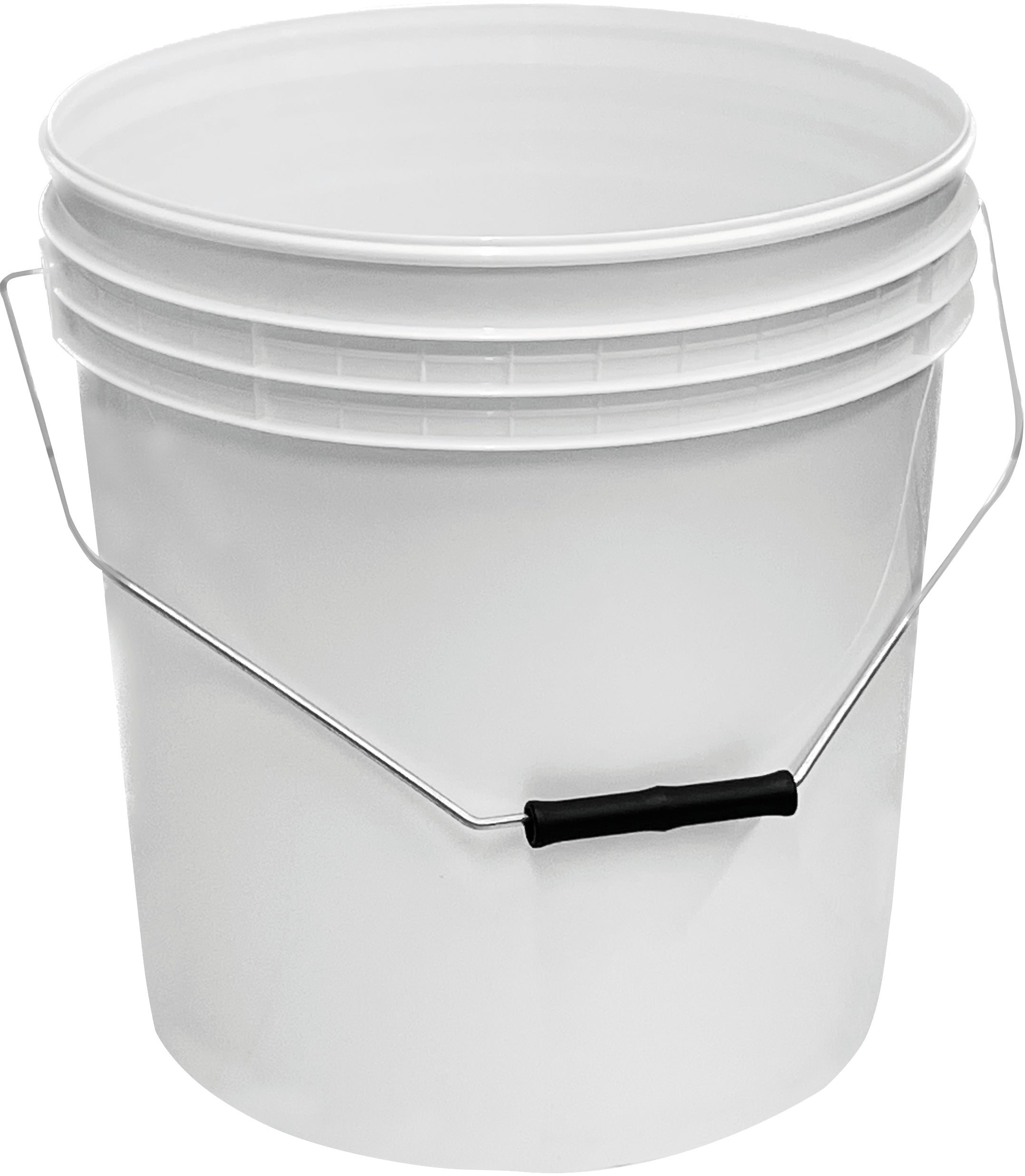 SECCHIO TRONCO CONICO CON MANICO IN FERRO Ø cm. 26,5x32 h  lt. 19