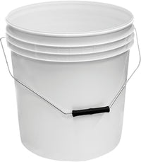 SECCHIO TRONCO CONICO CON MANICO IN FERRO Ø cm. 26,5x32 h  lt. 19