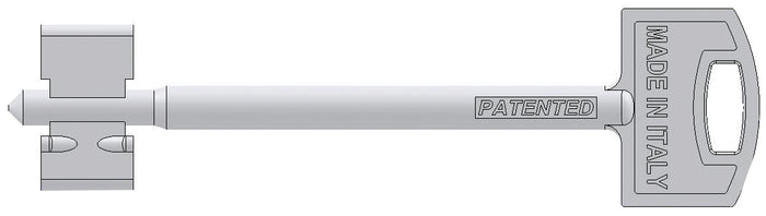 Securemme CHIAVE DOPPIA MAPPA SECURMAP 11 gambo mm. 60 5.00 pz