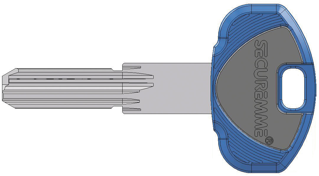Securemme CHIAVE GREZZA PER CILINDRO EVOK1 5.00 pz