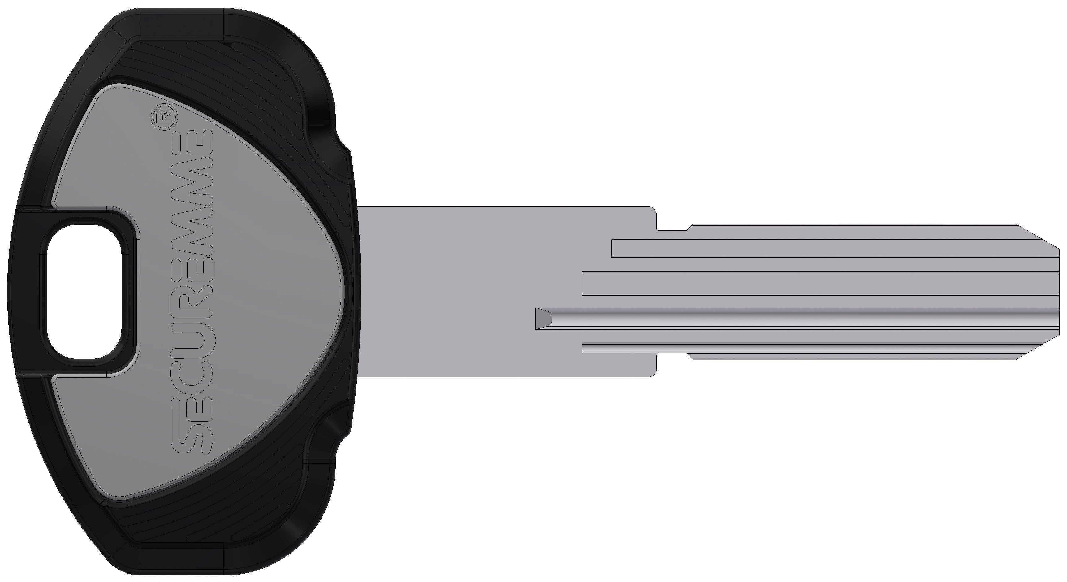 Securemme CHIAVE GREZZA PER CILINDRO K2 5.00 pz