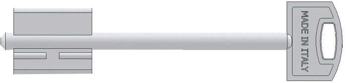 Securemme CHIAVE GREZZA PER PORTE BLINDATE Mod. I gambo mm. 60 5.00 pz