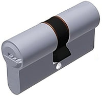 Securemme CILINDRO CROMO SATINATO EVOK1 5 chiavi  mm. 90 (30+60)