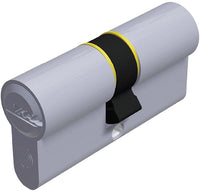 Securemme CILINDRO CROMO SATINATO K2 5 chiavi  mm. 90 (45+45)