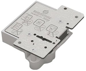 Securemme CUORE DI RICAMBIO SX DOPPIA MAPPA 4 MANDATE 3 CHIAVI per porte blindate Art. 250