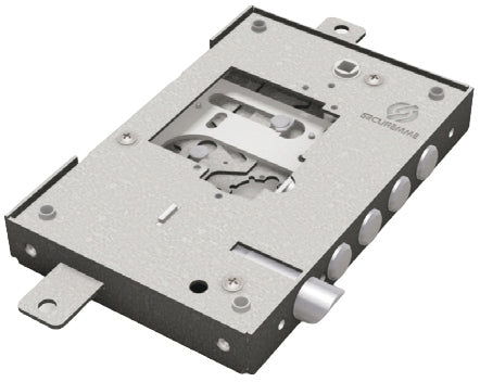 Securemme SERRATURA TRIPLICE PER PORTE BLINDATE DX S/CUORE INTERCAMBIABILE interasse mm.37 Art. 250