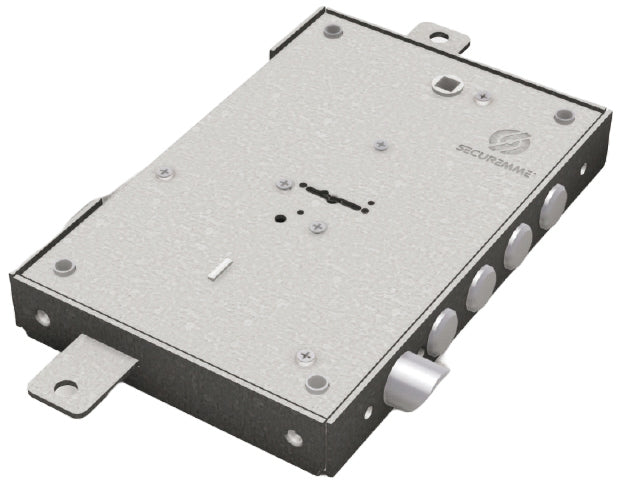 Securemme SERRATURA TRIPLICE PER PORTE BLINDATE DX+SX  3 CHIAVI DM interasse mm.37 Art. 2401