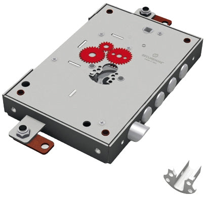 Securemme SERRATURA TRIPLICE PER PORTE BLINDATE SX REVERSIBILE interasse mm.37 Art. 2651