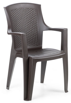 SEDIA EDEN cm. 55x60x91 h col.  Antracite