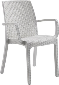 SEDIA INDIANA cm. 59x57x86 h col. Bianco