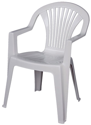 SEDIA LIDO cm. 57x58x82 h col. Bianco