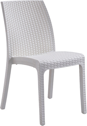 SEDIA VIRGINIA cm. 59x47x86 h col. Bianco