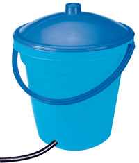 SERBATOIO IN PLASTICA CON MANICO + COPERCHIO Ø cm. 37x41 h  lt. 18