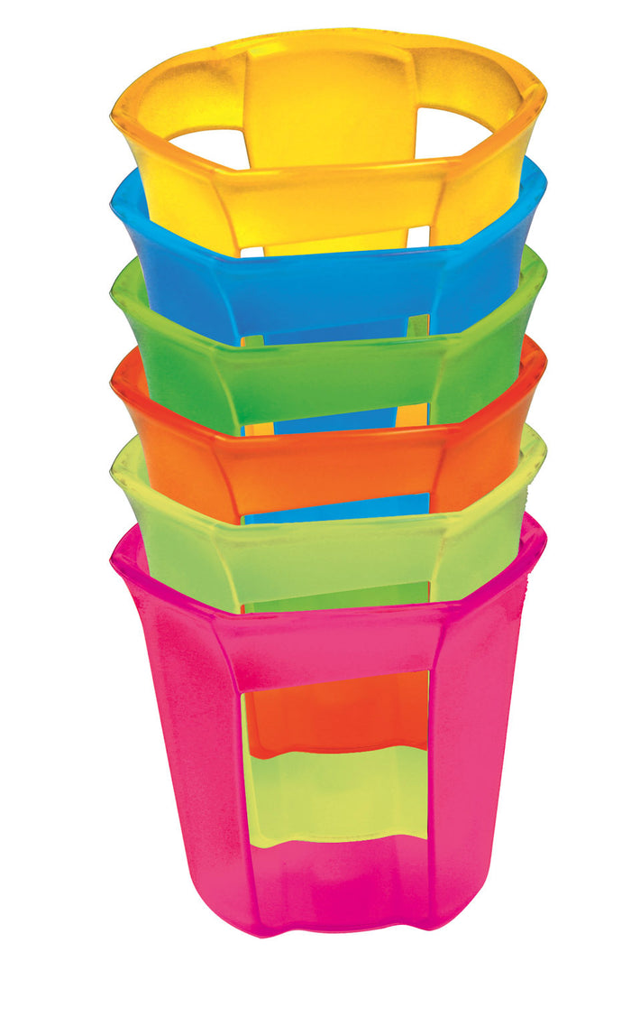 SET 6 PORTABICCHIERI OASI  Ø cm. 7,5x6,5 h (1 pz)