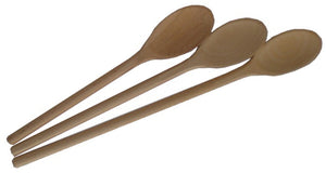 SET CUCCHIAI IN LEGNO 3 PEZZI cm. 25-30-35
