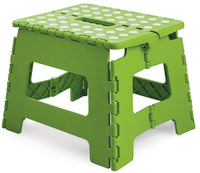 SGABELLO PIEGHEVOLE IN PLASTICA cm. 28x24x21,5 h col. Assortiti