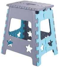 SGABELLO PIEGHEVOLE IN PLASTICA cm. 36x29x39 h col. Assortiti