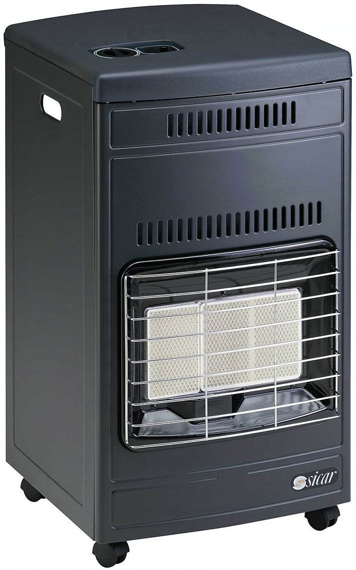 Sicar STUFA AD INFRAROSSI GPL VENTILATA 4.200 W Col. Grigio