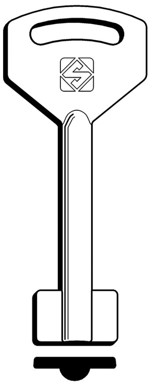 Silca CHIAVE A DOPPIA MAPPA 5MO3 (G. VAS 0) MOIA 5.00 pz