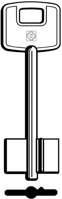 Silca CHIAVE A DOPPIA MAPPA CSC (G. VAS 0) CISA 5.00 pz