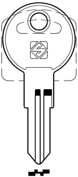 Silca CHIAVE ASC ART1 (G. VAC 0) ARMSTRONG 20.00 pz