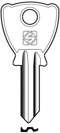 Silca CHIAVE ASC BE201 (G. VAC 0) BETA 20.00 pz