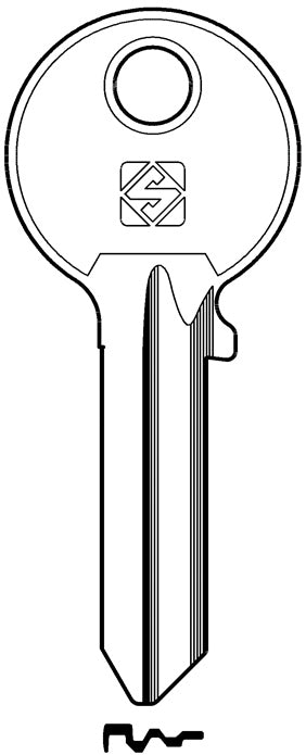 Silca CHIAVE ASC CS38 (G. VAC 0) CISA 20.00 pz