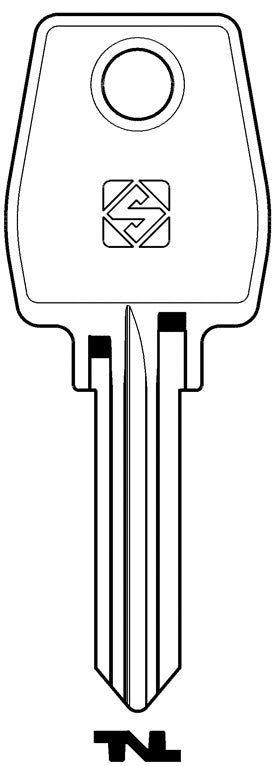 Silca CHIAVE ASC EU1R (G. VAE 0) EURO LOCKS 20.00 pz
