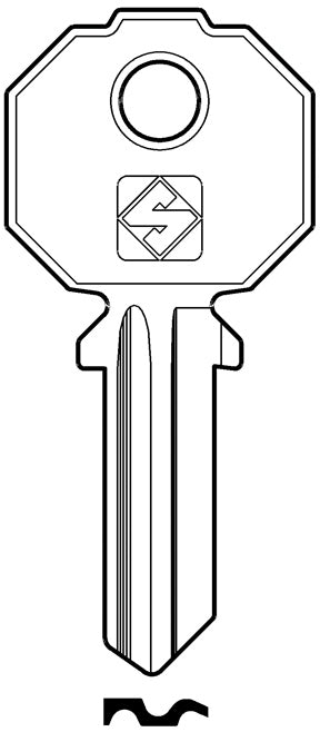 Silca CHIAVE ASC PF212 (G. VAC 0) PREFER 20.00 pz