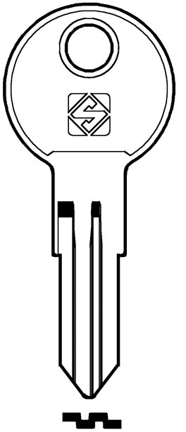 Silca CHIAVE ASC RC5R (G. VAE 0) CINA 20.00 pz