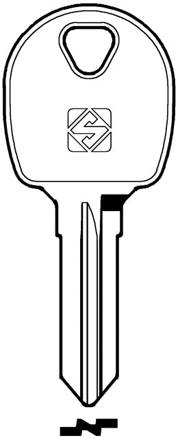 Silca CHIAVE ASC RO84 (G. VAE 0) RONIS 20.00 pz