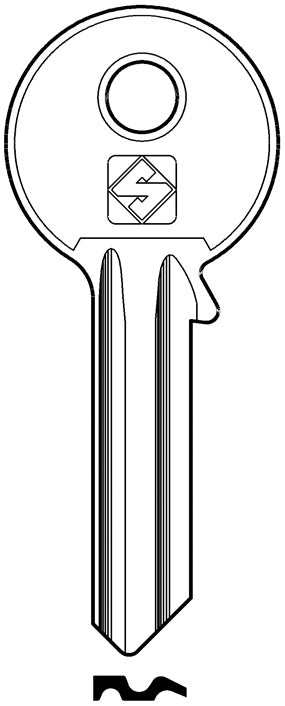 Silca CHIAVE ASC WE1 (G. VAE 0) WELKA 20.00 pz