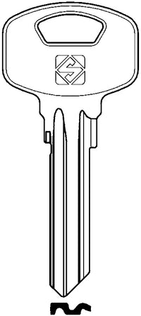 Silca CHIAVE ASC YA91SM (G. VAC 3) YALE 20.00 pz