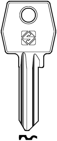 Silca CHIAVE OTTONE AGB1 (G. VAC 0) AGB 20.00 pz