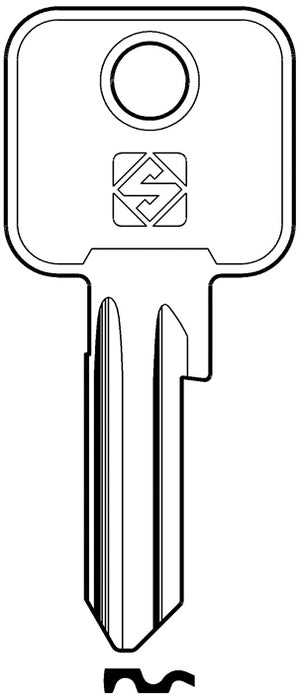 Silca CHIAVE OTTONE CS47 (G. VAC 0) CISA 20.00 pz