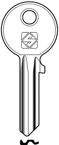 Silca CHIAVE OTTONE CS7R (G. VAC 0) CISA 20.00 pz