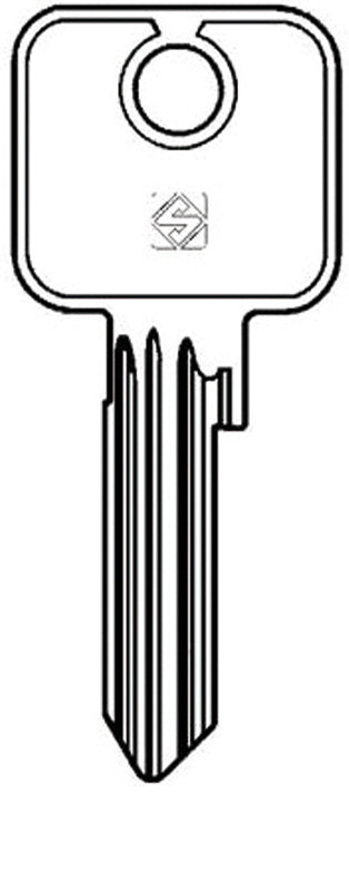 Silca CHIAVE OTTONE CS84 (G. VAD 0) CISA 20.00 pz