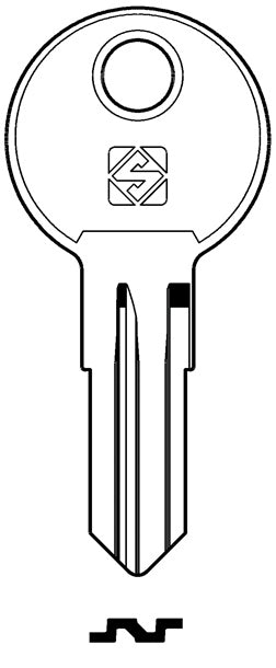 Silca CHIAVE OTTONE FB36 (G. VAE 0) FAB 20.00 pz